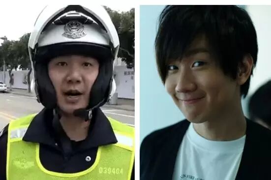 番禺交警蜀黍要变网红了!长得像林俊杰还拍了奇怪的视频!