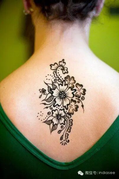 印度海娜体绘, <wbr>神秘性感的艺术!!