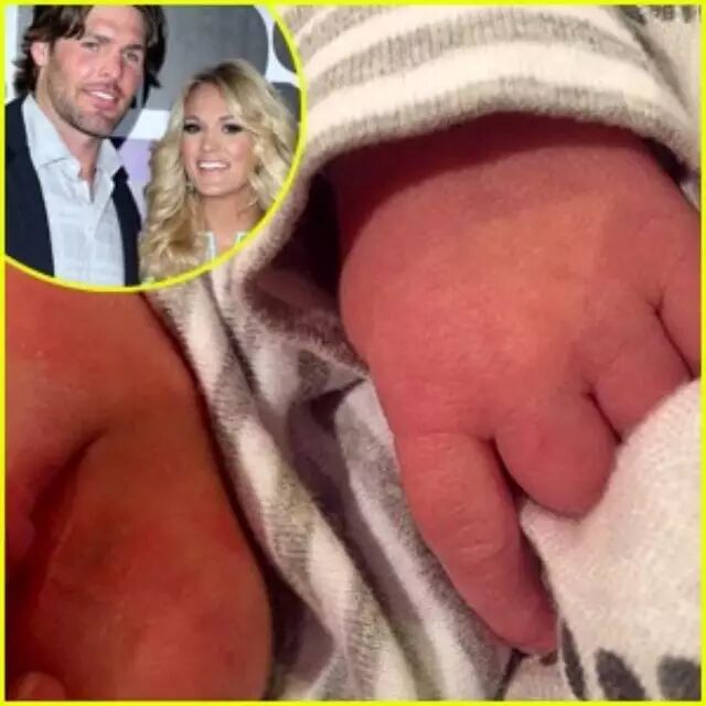 恭喜木头姐Carrie Underwood 生娃!