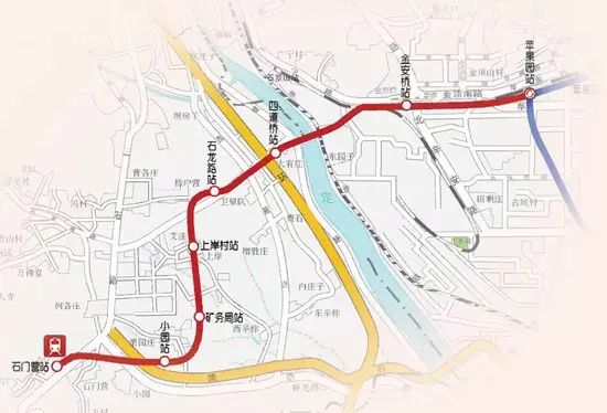 s1线频亮相,门头沟地铁时代即将到来!