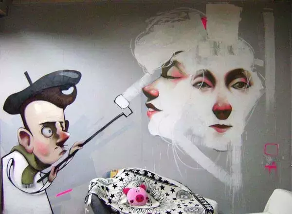 涂鸦 | 今天和大家分享波兰艺术家SAINER的墙绘作品 | 第70张