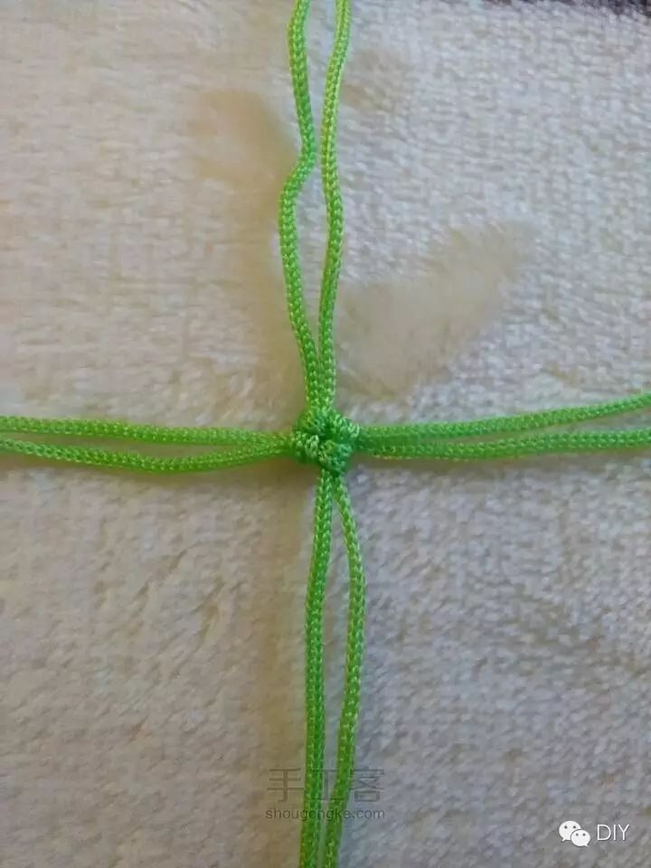 四叶草 编织教程