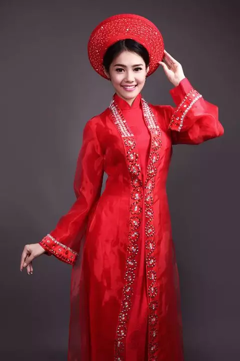 秀色可餐-越南投资,越南私募基金,奥黛（Ao Dai），雷同于中国旗袍的越南的传统服装。越南官方也以为奥黛源自中国旗袍。奥黛通常使用丝绸等,越南证券,越南美女,(24)