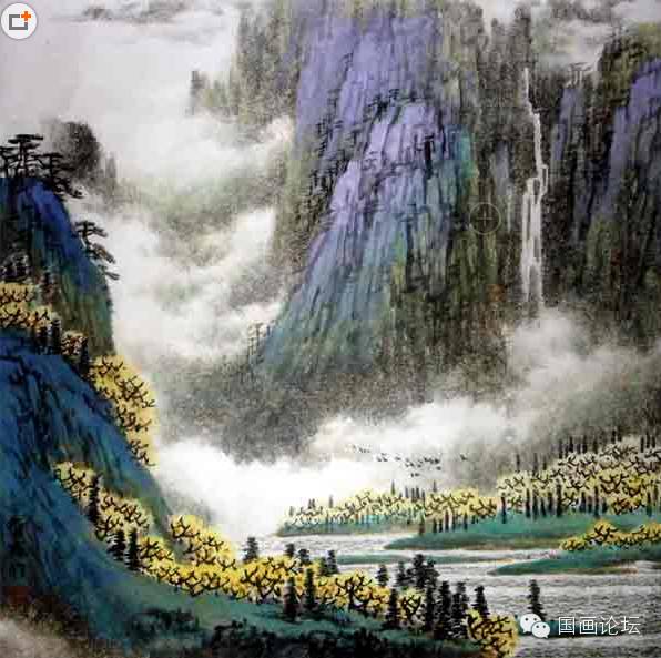 山水画作画步骤教程