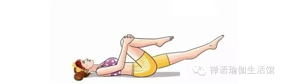 动作4:仰卧抬腿