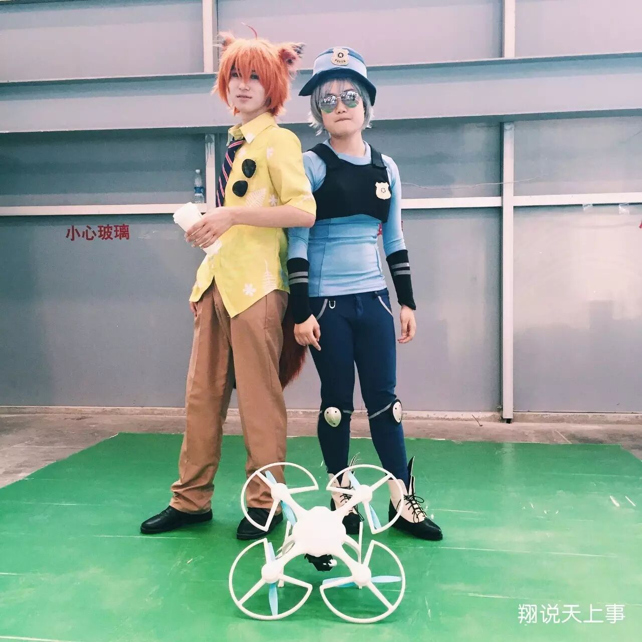 動漫節(jié)無人機實力搶鏡，漫友們都hold不住了