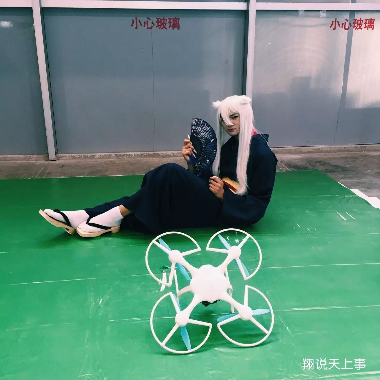 動漫節(jié)無人機實力搶鏡，漫友們都hold不住了