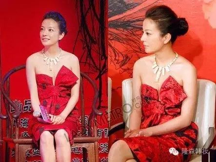 赵薇性感晒美胸里面藏了什么内衣?