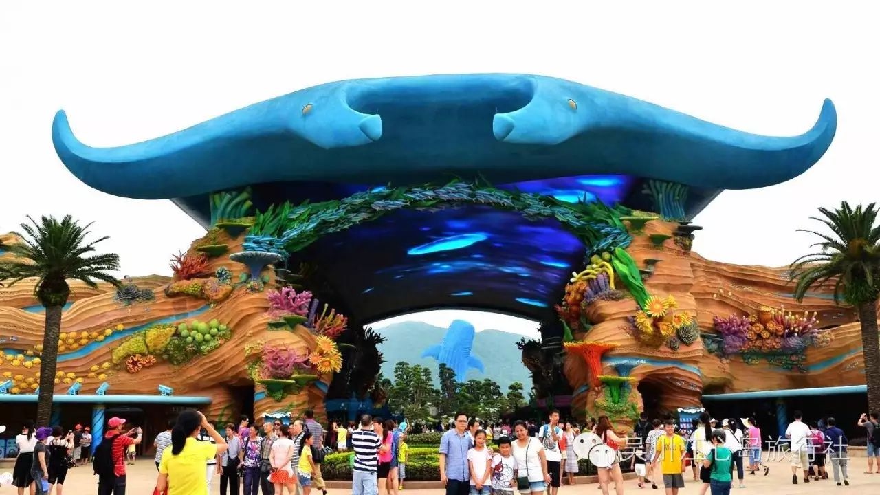 珠海长隆海洋乐园,圆明新园2天