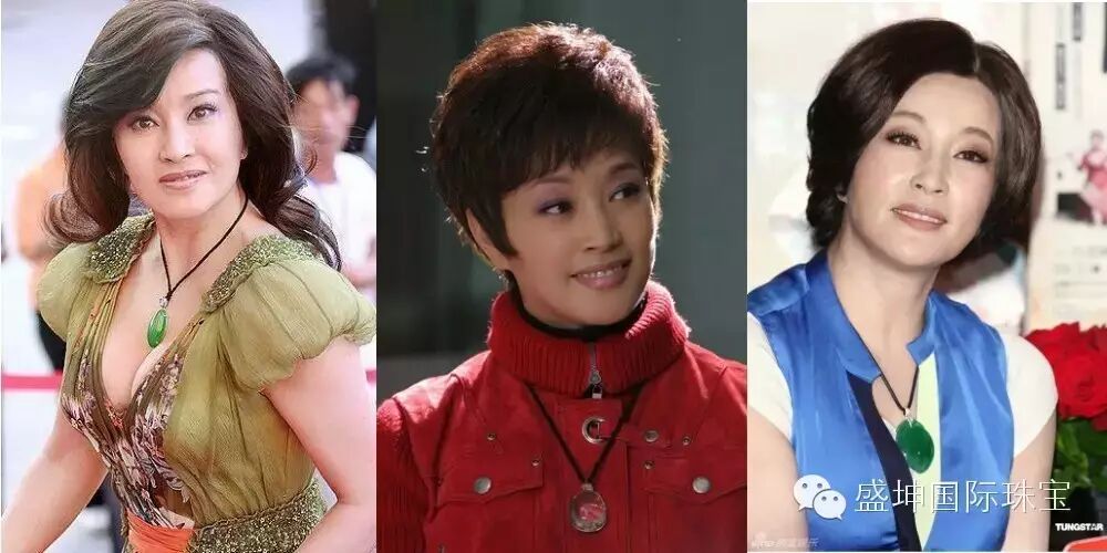 刘晓庆每次自拍最闪眼的都是胸口那一大坨