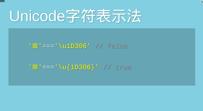 Unicode与JavaScript详解