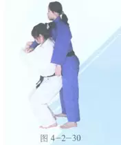 柔道联络方法图解教学(二):双手背负投