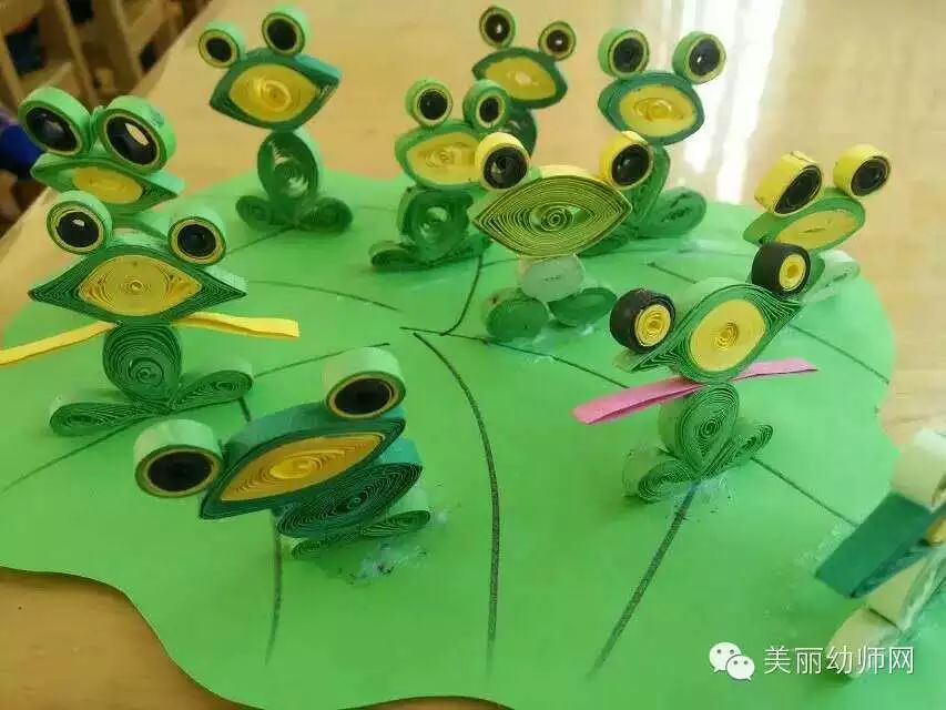 【幼儿手工】衍纸作品——来自俞芳丽老师