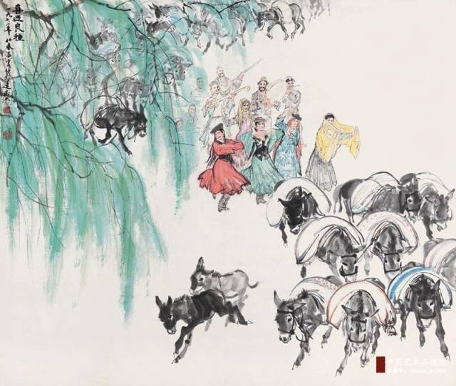 黄胄画驴 - 快乐者 快乐着 - shangshanruoshui的博客 黄胄画驴 - 快乐者 快乐着 - shangshanruoshui的博客