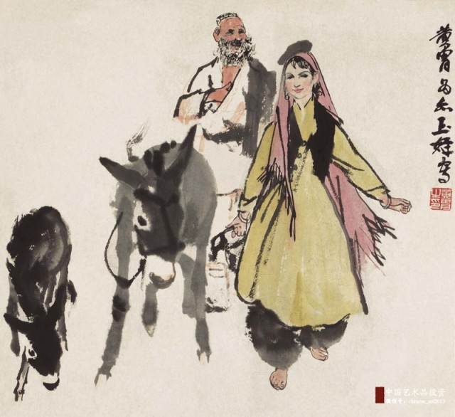 黄胄画驴 - 快乐者 快乐着 - shangshanruoshui的博客 黄胄画驴 - 快乐者 快乐着 - shangshanruoshui的博客