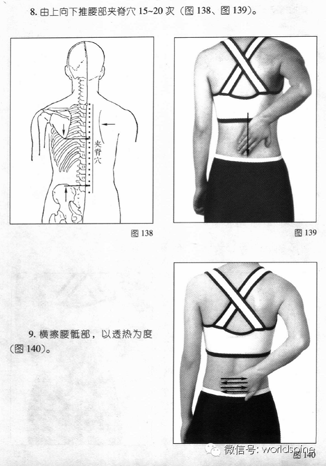 【图解】自我按摩腰椎间盘突出症与康复锻炼