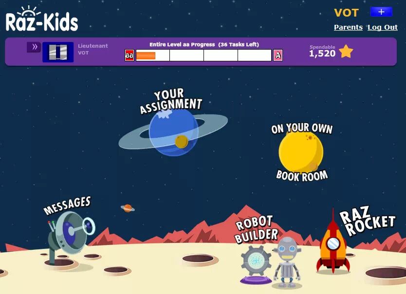 认识raz <wbr>kids在线分级阅读系统