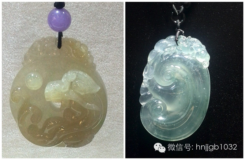 紫珠黃翡龍（左）和萬(wàn)事如意（右）