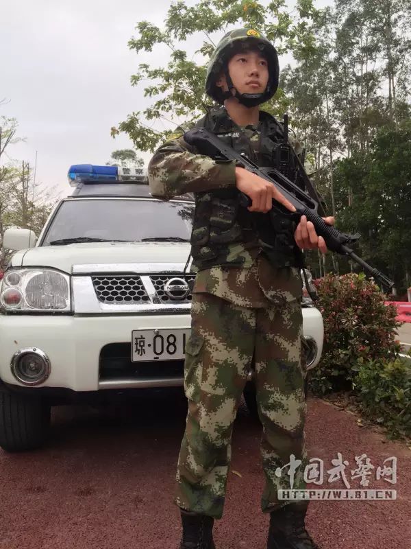快看!博鳌年会现场,武警官兵的英姿飒爽