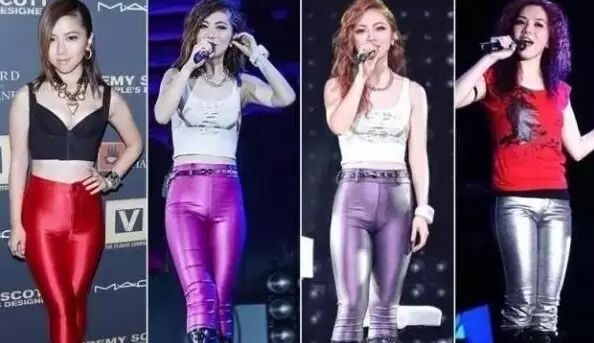 当邓紫棋脱去皮裤