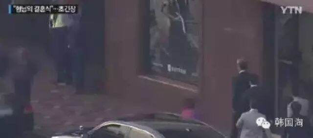 韩国黑道老大都是这么结婚的!好屌~