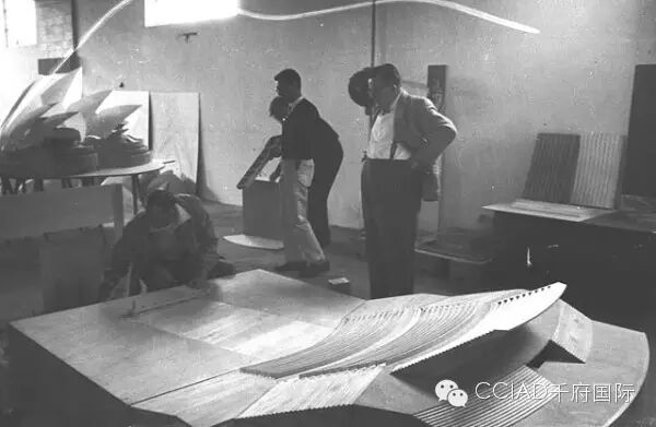 记忆|约恩•乌松:悉尼歌剧院设计原稿和模型制作过程