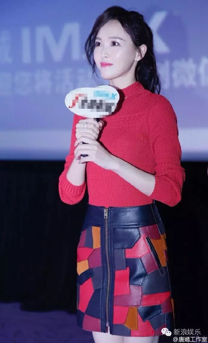 图说 唐嫣换发型了,烫卷的马尾好看哦!生完二胎的何洁已经胖成这样了-怀孕期