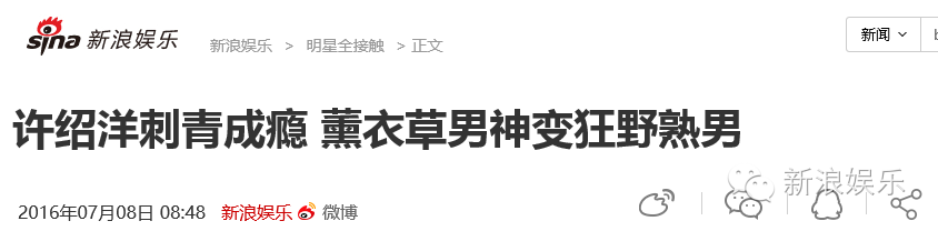 許紹洋從鮮肉殘成大叔！？《海豚灣戀人》之後他好像再也沒紅過 戲劇 第5張