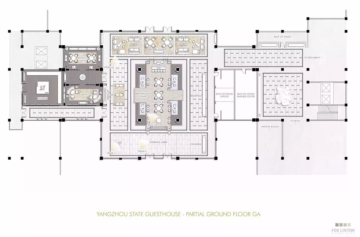 英国fox linton公司--扬州国宾馆综合楼概念设计方案