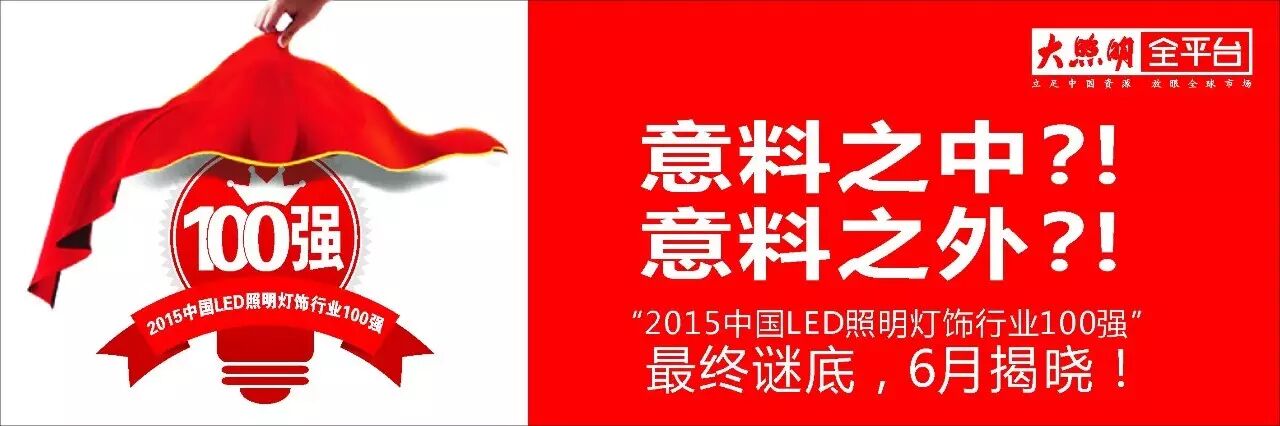 就差你来｜“2015百强榜”榜单、时间、地点都定啦……