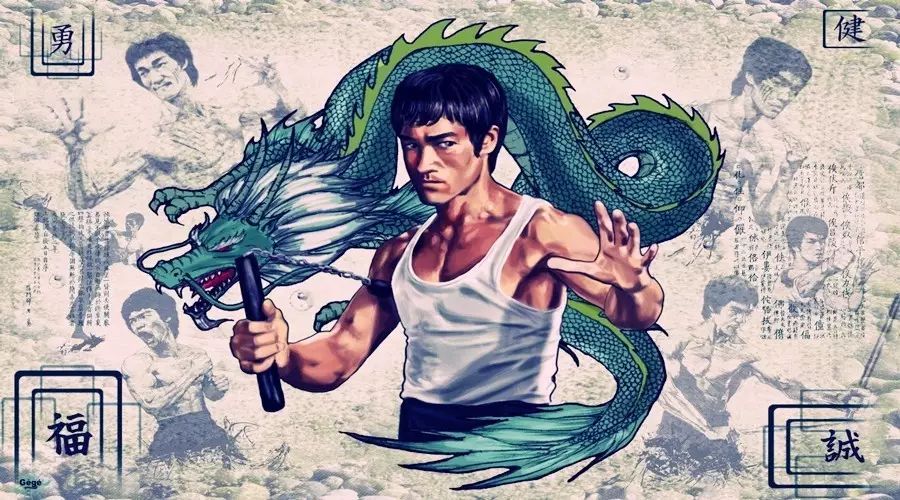 分享  李小龙武士身材训练方案