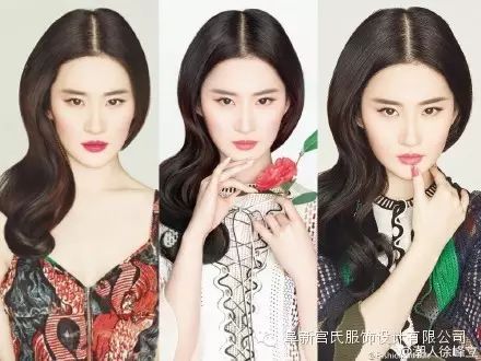 宫氏看仙女刘亦菲的穿搭