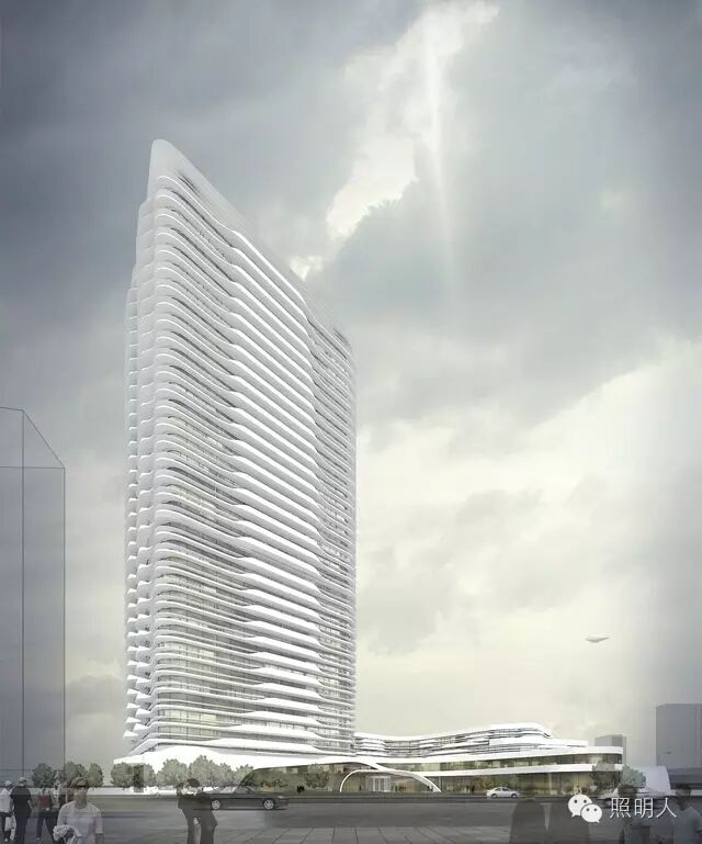 【商业建筑】玉林信用金融广场