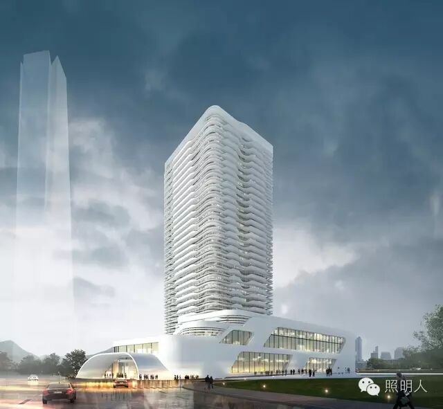 【商业建筑】玉林信用金融广场