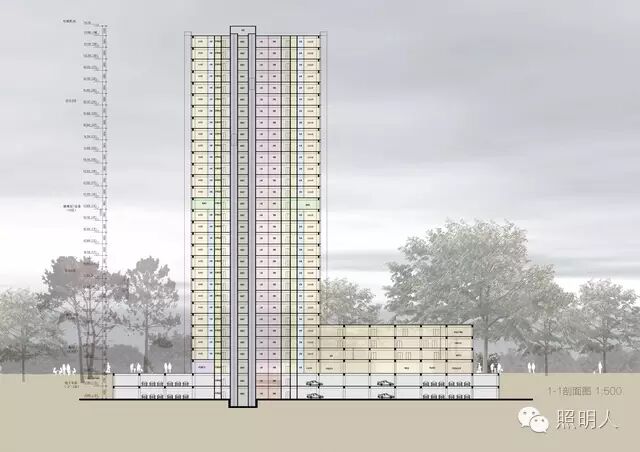 【商业建筑】玉林信用金融广场