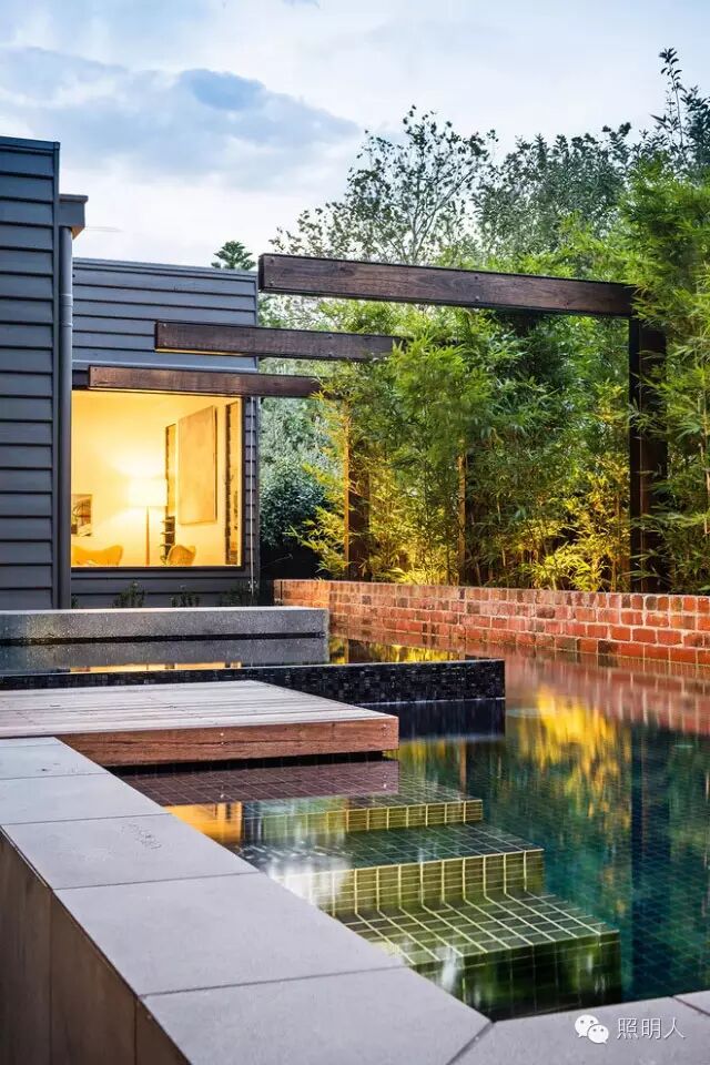 【别墅景观设计】墨尔本清新自然的别墅庭院