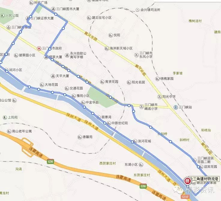 史上最新最全三门峡公交路线图(修正版)