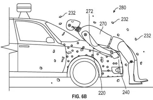 谷歌无人驾驶汽车申请新专利：粘人纸技术降低撞人事故发生