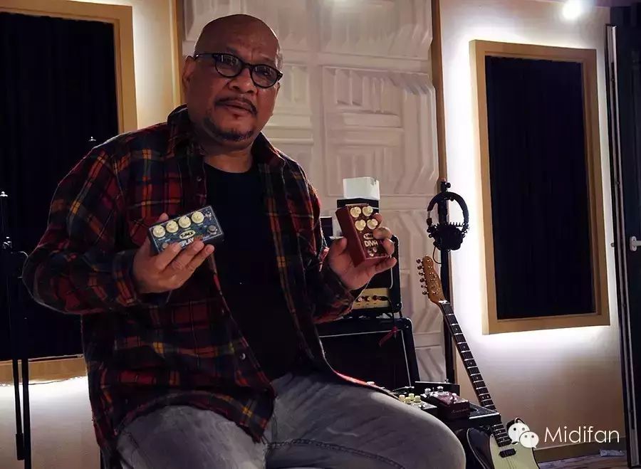 崔健乐队吉他手『艾迪』老师正式签约 T-REX 效果器大中...