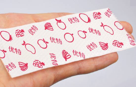 退热贴无纺布面