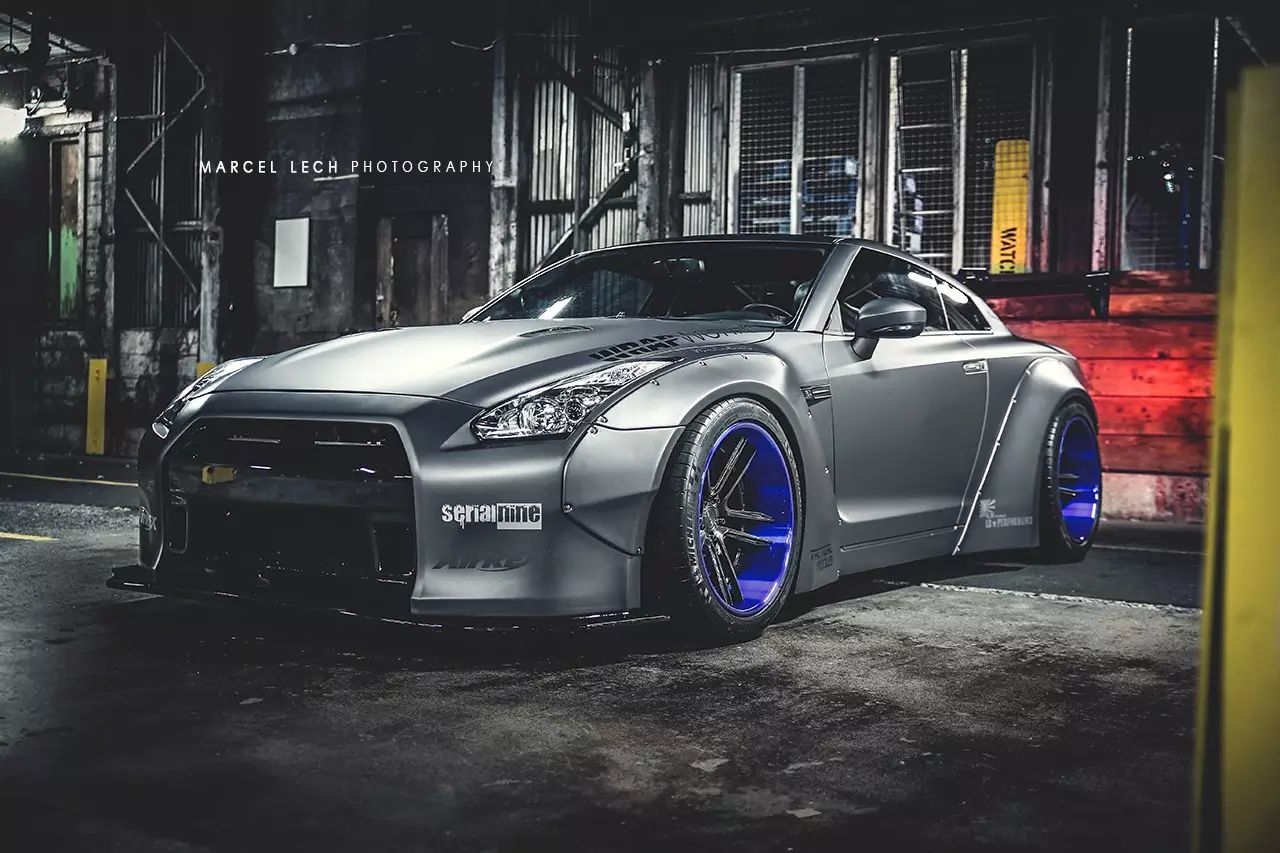 宽体战神gtr r35 liberty walk