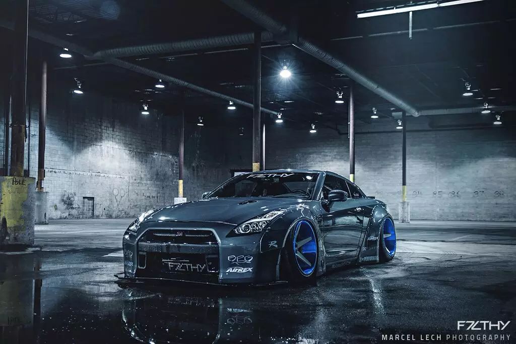 宽体战神 gtr r35 liberty walk