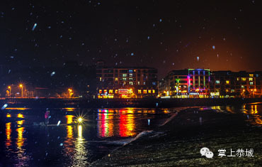 夜幕下的茶城，让人震撼的妩媚595 / 作者:@掌上恭城 / 帖子ID:101511