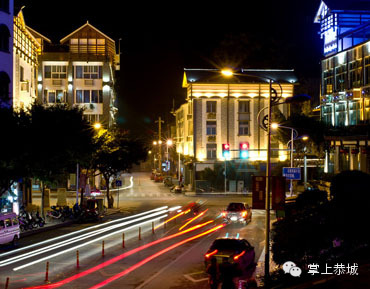 夜幕下的茶城，让人震撼的妩媚763 / 作者:@掌上恭城 / 帖子ID:101511