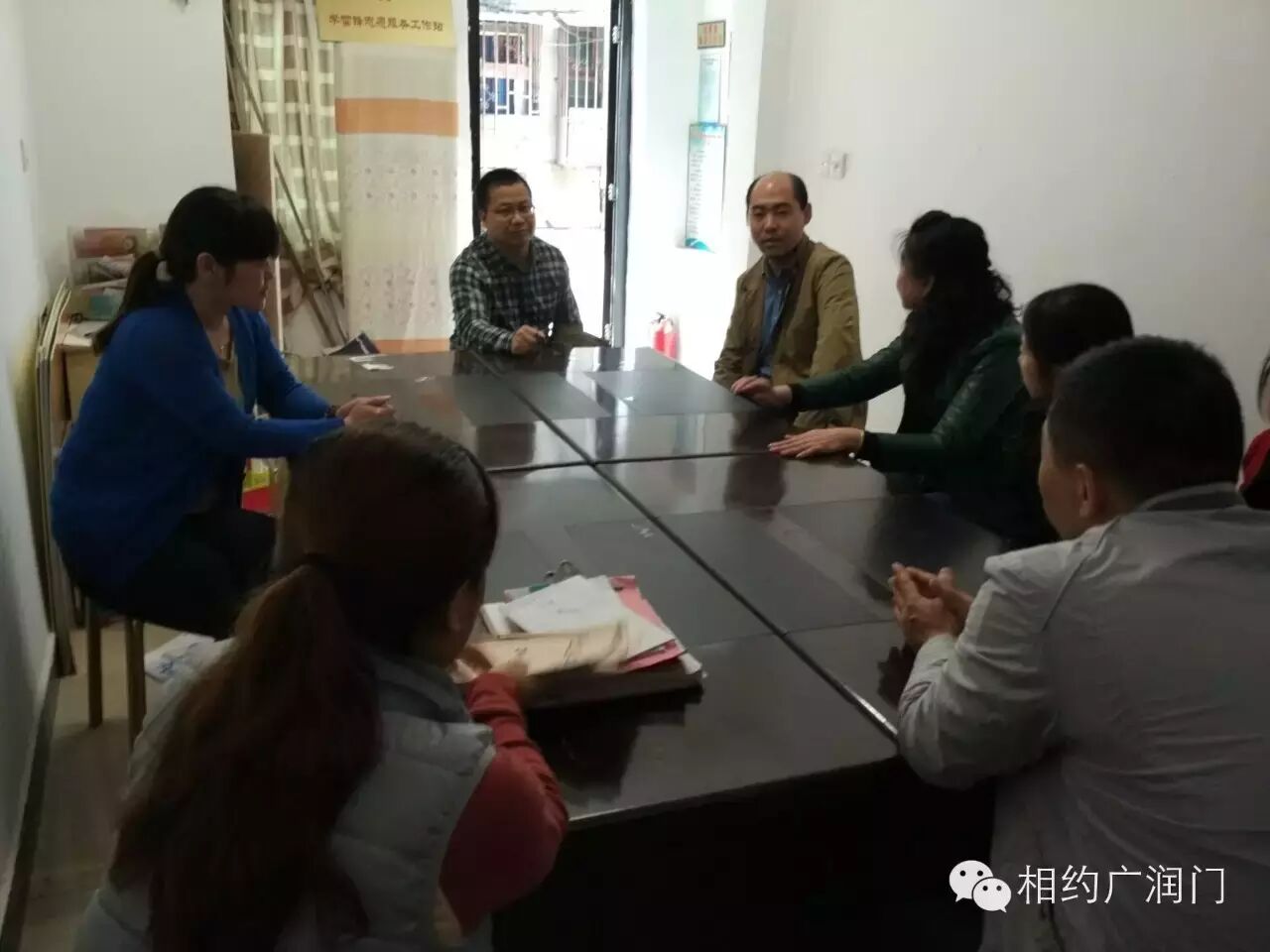 广润门街道党工委书记张磊调研街道各社区工作