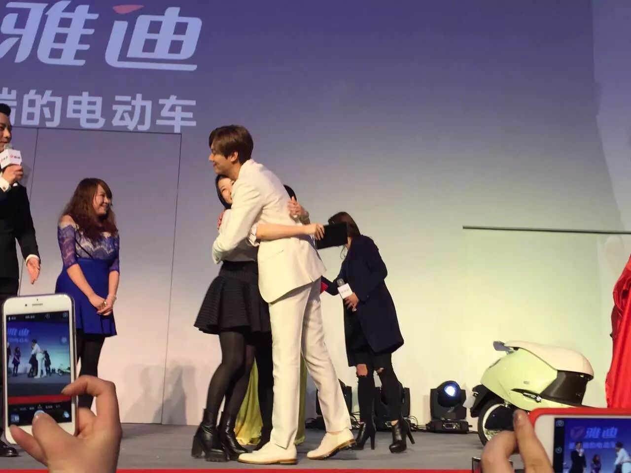 长腿欧巴李敏镐今日来天津啦