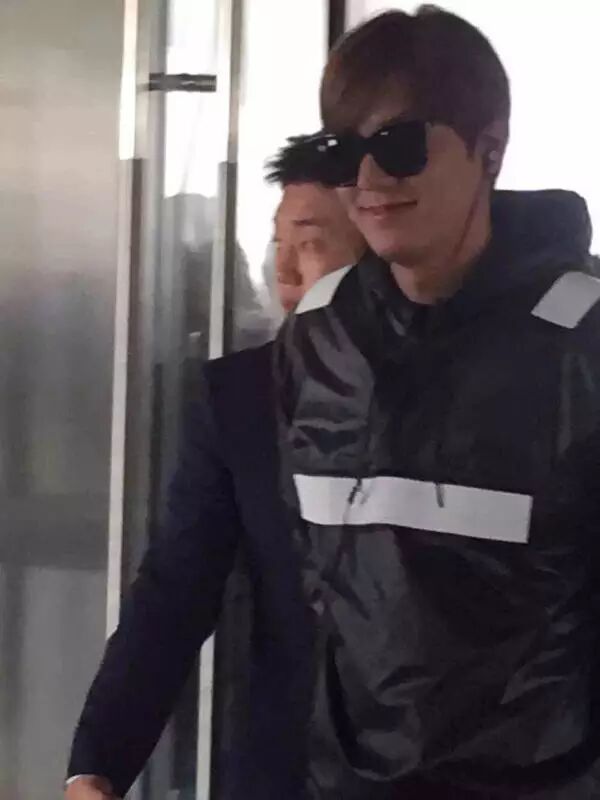 长腿欧巴李敏镐今日来天津啦