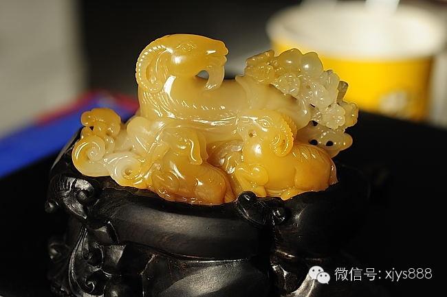 藏家手中的金丝玉 - 心的对话 - 心的对话 惊呆了,那玉石居然有生命有灵性,太可怕了! - 天山剑 - 天山剑的博客