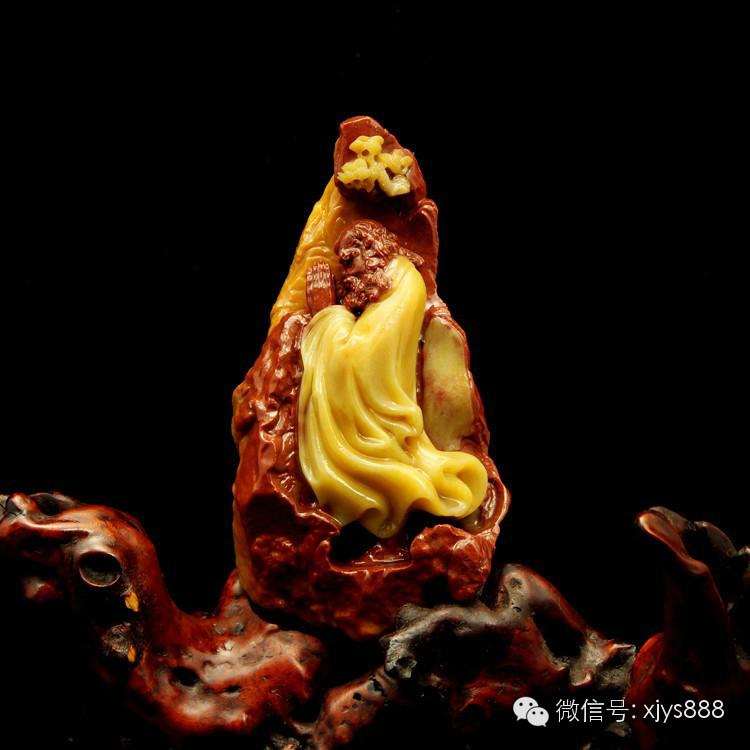 藏家手中的金丝玉 - 心的对话 - 心的对话 惊呆了,那玉石居然有生命有灵性,太可怕了! - 天山剑 - 天山剑的博客