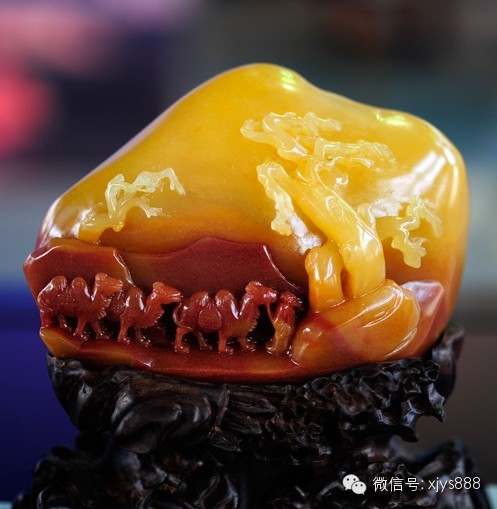 藏家手中的金丝玉 - 心的对话 - 心的对话 惊呆了,那玉石居然有生命有灵性,太可怕了! - 天山剑 - 天山剑的博客